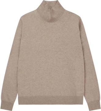 Munthe Tarikko Strik 1620 - Dames - Coltruien - Beige - 2XL - Truien & Vesten