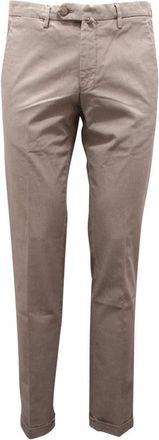 Michael Coal Slim Fit Broek - Heren - Slim Fit Broeken - Grijs - W31 - Katoen - Broeken
