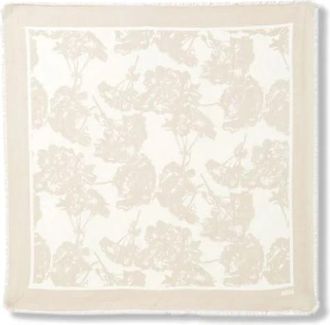 HUGO BOSS Reneva P Sjaal - Dames - Sjaals - Beige - ONE Size - Wol - Accessoires