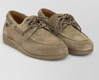 Sebago leather lace-up boat shoes