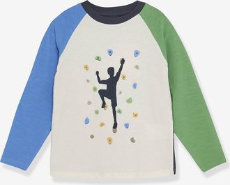 Minymo Jungen Shirt mit Boulder-Motiv Minymo nachtblau