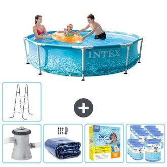 Intex Piscina Con Estructura Redonda - 305x76 Cm - 6-piezas Scb27