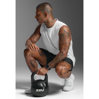 2XU Mens Signature Tank in White/white at Nordstrom, Size Medium
