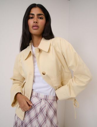 Nobody's Child Butter Yellow Utility Jacket