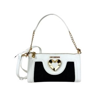 Love Moschino Canvas Tracolla Piccola - Dames - Tassen - Zwart - Maat: ONE Size