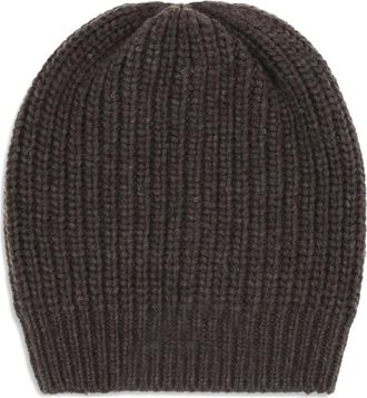 Brunello Cucinelli Berretto con paillettes - Marrone