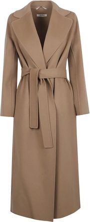 Max Mara Dames, Mantels, Bruin, Maat: XS Zijde