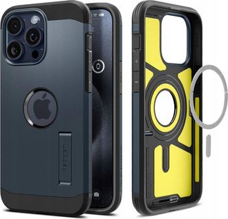 Spigen Funda Trasera Spigen Para Apple Iphone 16 Pro Max Azul, 1 Unidad