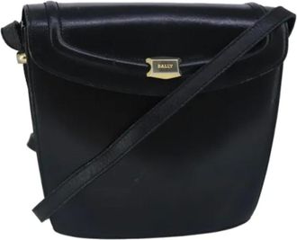 Bally Pre-owned borse di pelle a tracolla - - Pre-owned - Donna - Nero - ONE SIZE