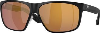 Costa 6S9128 Trades Polarized 912804 Mens Sunglasses Black Size 60
