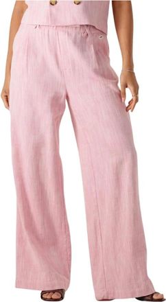 Pom Amsterdam Broeken, Dames, Roze, M, Pants Shell