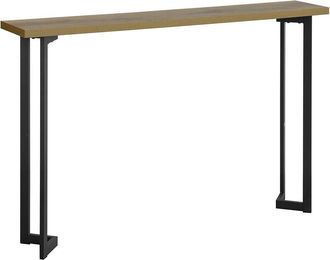 SoBuy Mesa De Consola Mesa De Entrada Recibidor Estructura Y Patas De Metal, Estilo Industrial 120 X 75 X 20 Cm Fsb50-pf Sobuy Es