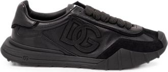 Dolce & Gabbana Black Logo Sneakers