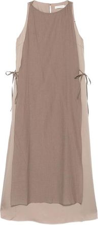 Viktoria Chan Opame Tie Detail Dress