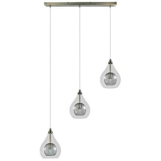 Fabrilamp Colgante Lhasa 3xg9 Cuero Regx65x65 Cm