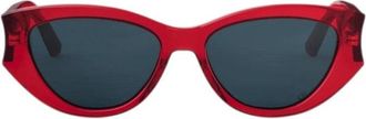 Dior Cat-Eye Sunglasses - Red