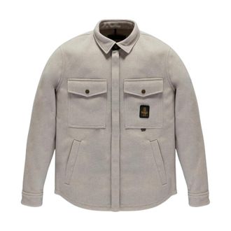 RefrigiWear Giacca Camicia Guscio Esterno - Heren - Zomerjassen - Wit - M - Jassen