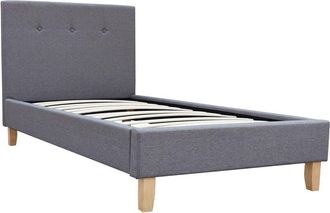 Habitat et Jardin Habitat Et Jardin - Cama Elise - 90 x 190 cm - Gris