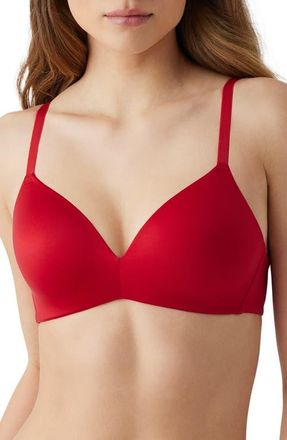 b.tempt'd by Wacoal Future Foundation Wireless T-Shirt Bra in Haute Red at Nordstrom, Size 38B