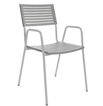 Schubiger M&ouml;bel Gartenstuhl Bodensee Lamello mit Armlehne