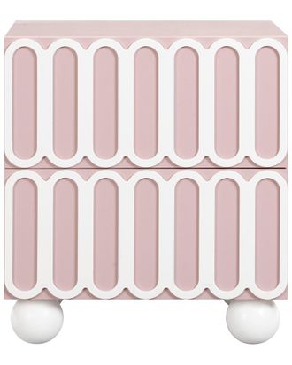 TOV Furniture Tori Motif Nightstand