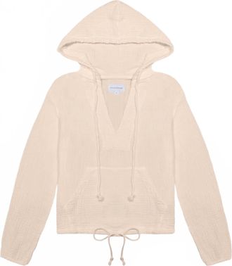 Honorine Womens Tawny Hoodie In Sandy