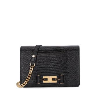 Elisabetta Franchi BORSA A TRACOLLA NERA ELISABETTA FRANCHI