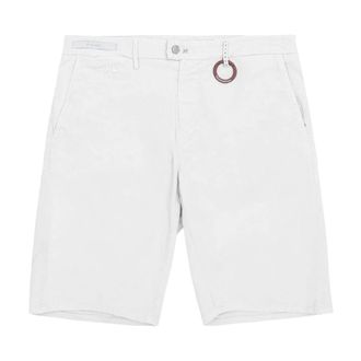 Sartoria Tramarossa Heren, Korte broeken, Wit, Maat: W34 Katoen