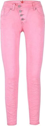 Buena Vista Dames, Jeans, Roze, Maat: S