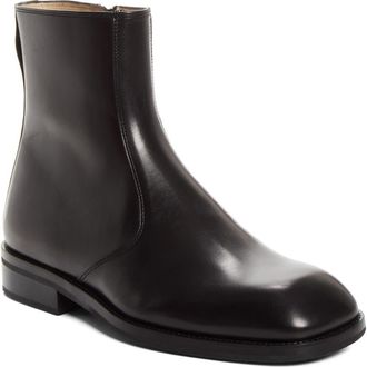 Christophe Lemaire Zip Boot in Black at Nordstrom, Size 45