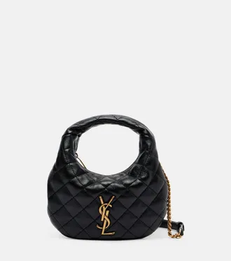 Saint Laurent Icarino Mini leather top-handle bag