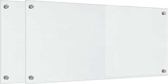 vidaXL Salpicadero De Cocina 2 Pcs Transparente 90 X 40 Cm Vidaxl