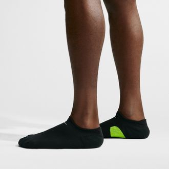 Nike Unisex Run Midweight Running No-Show Socks (1 Pair) in Black | HV6937-010