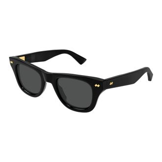 Bottega Veneta Square Zonnebrillen - Heren - Accessoires - Zwart - Maat: 48 MM