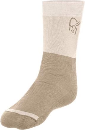 Norr&oslash;na Trollveggen Heavy Weight Merino Socks Wandersocken - Unisex | beige
