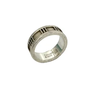 Tiffany & Co. Silver Silver 925 Band Ring (Pre-Owned)
