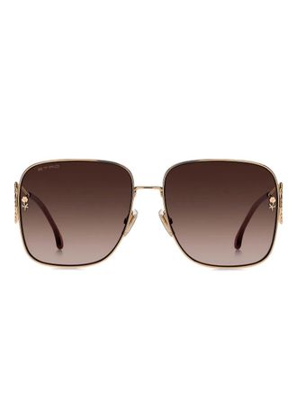 Etro Paisley sunglasses - Gold