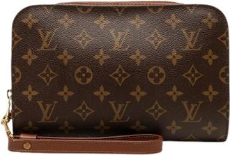 Louis Vuitton Pre-owned Clutches, female, Brown, Size: ONE SIZE Pre-owned Orsay Clutch