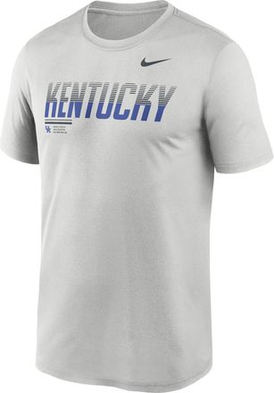 Nike Kentucky Sideline Legend Nike Mens Dri-FIT College T-Shirt in Grey | 02TI0BBNKY-7SB