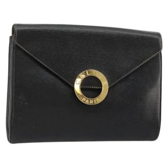 Celine Pre-owned Clutches, female, Black, Size: ONE SIZE Pre-owned Vintage Shoulder Bag