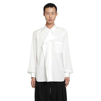 Comme Des Gar&ccedil;ons Panelled Cotton Shirt