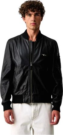 Aeronautica Giacca Bomber - - Jackets - Uomo - Nero - 2XL