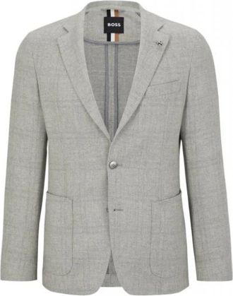 HUGO BOSS Jassen > Blazers - Heren - Blazers - Grijs - M - Jassen