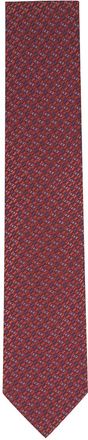 Eton Cravatta a fantasia - Rosso