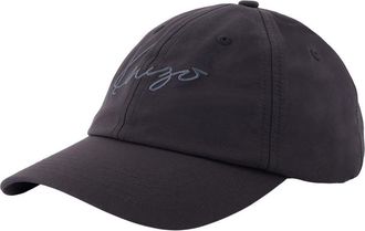 Kenzo Womens Nylon Baseball Cap Black