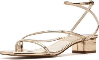 Dolce Vita Karlos Womens Sandals Gold : 7.5 M, Leather