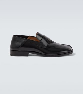 Maison Margiela Tabi leather penny loafers