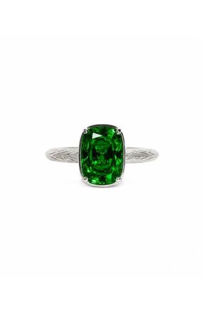 Sterling Forever Sterling Silver Mini Emerald Ring at Nordstrom, Size 10