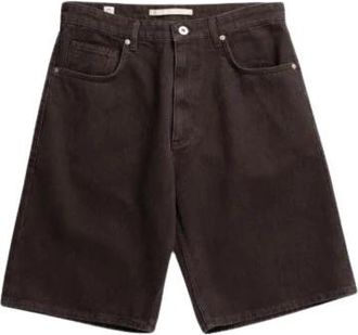 Norse Projects Korshavn Relaxed 5 Pocket Shorts - Heren - Denim shorts - Bruin - W34 - Korte Broeken