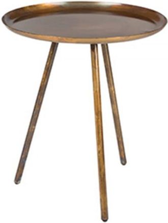 White Label Mesa auxiliar de metal cobre